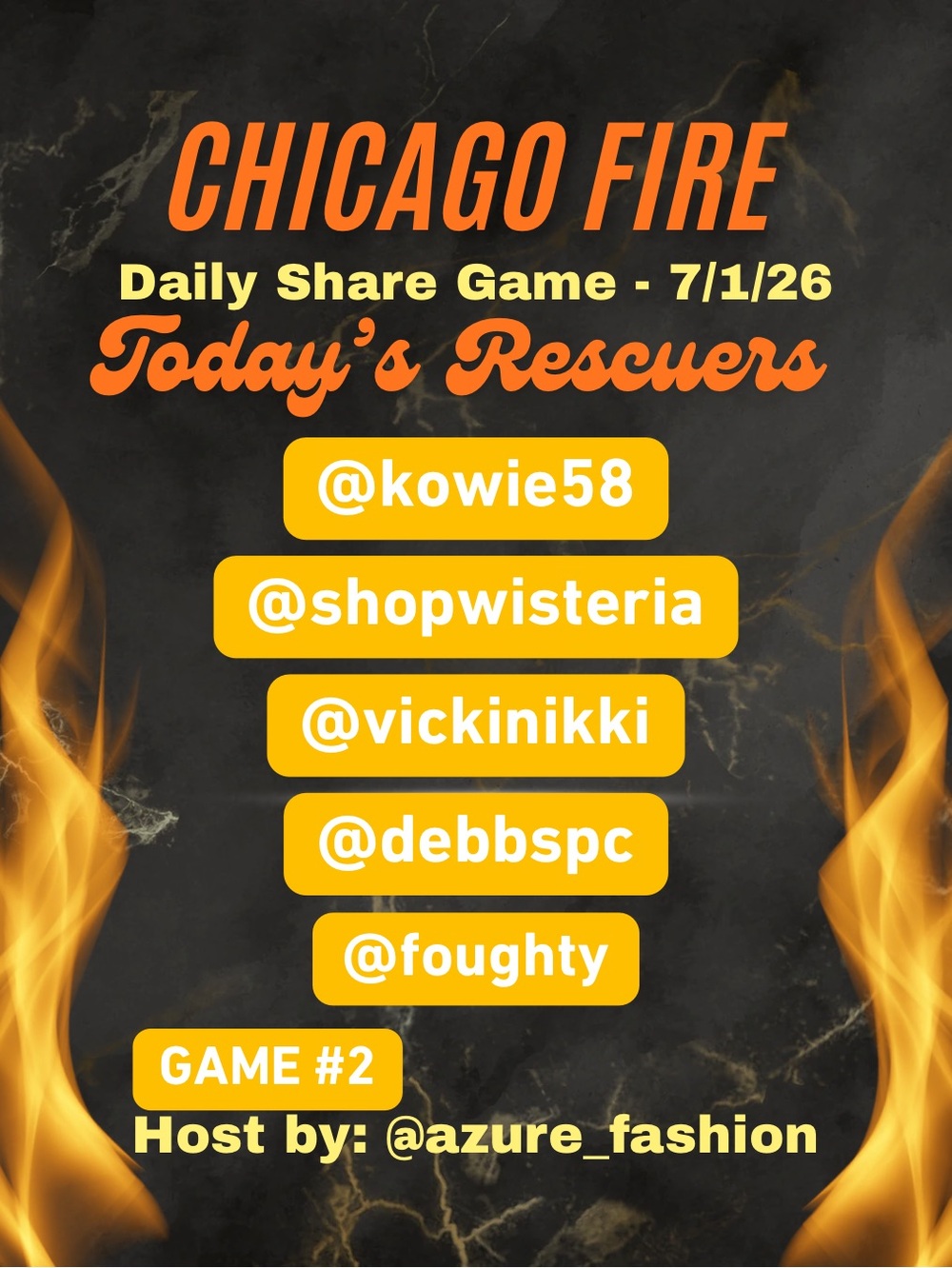 WELCOME TO CHICAGO FIRE! WEDNESDAY’S RESCUERS ARE UP! LETS HANDLE THE 🔥